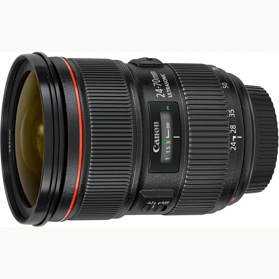 Canon EF 24–70mm f/2.8L II used in the Noble Knows creator setup