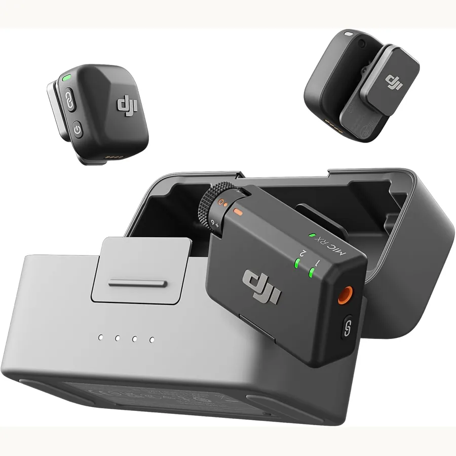 DJI Mic Mini creator kit used by Noble Knows
