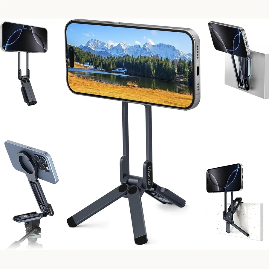 ULANZI MA38 Magnetic Mini Tripod used in the Noble Knows creator setup