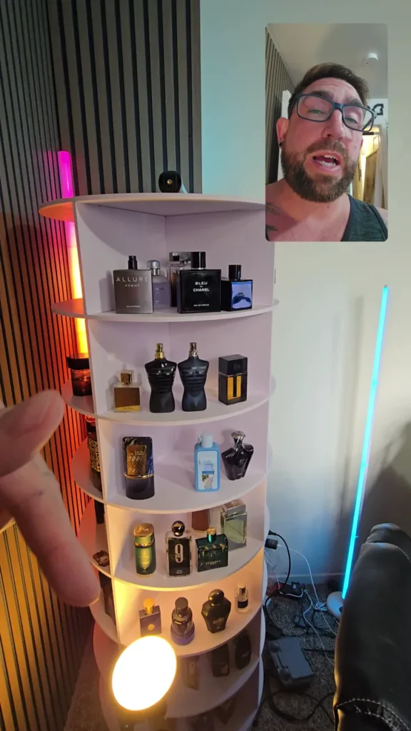 Spinning Corner Shelf featured by Noble Knows